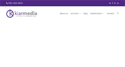 Desktop Screenshot of kiarmedia.com