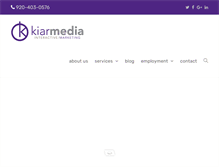 Tablet Screenshot of kiarmedia.com